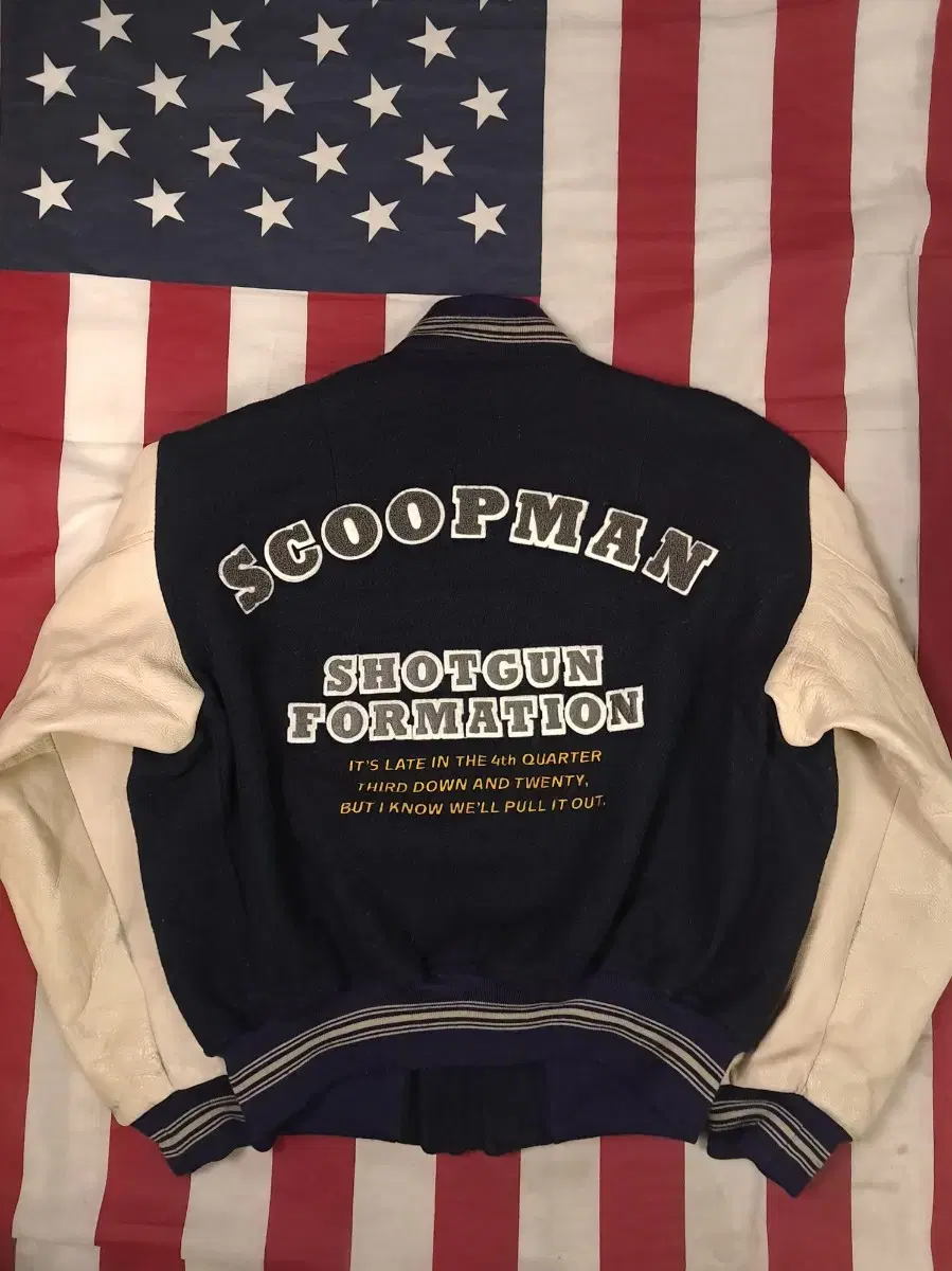 Original 90's Japanese Scoopman Varsity Jumper