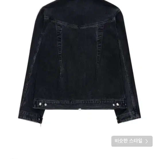 [2] 넥스트도어립스 WESTERN DENIM JACKET BLACK