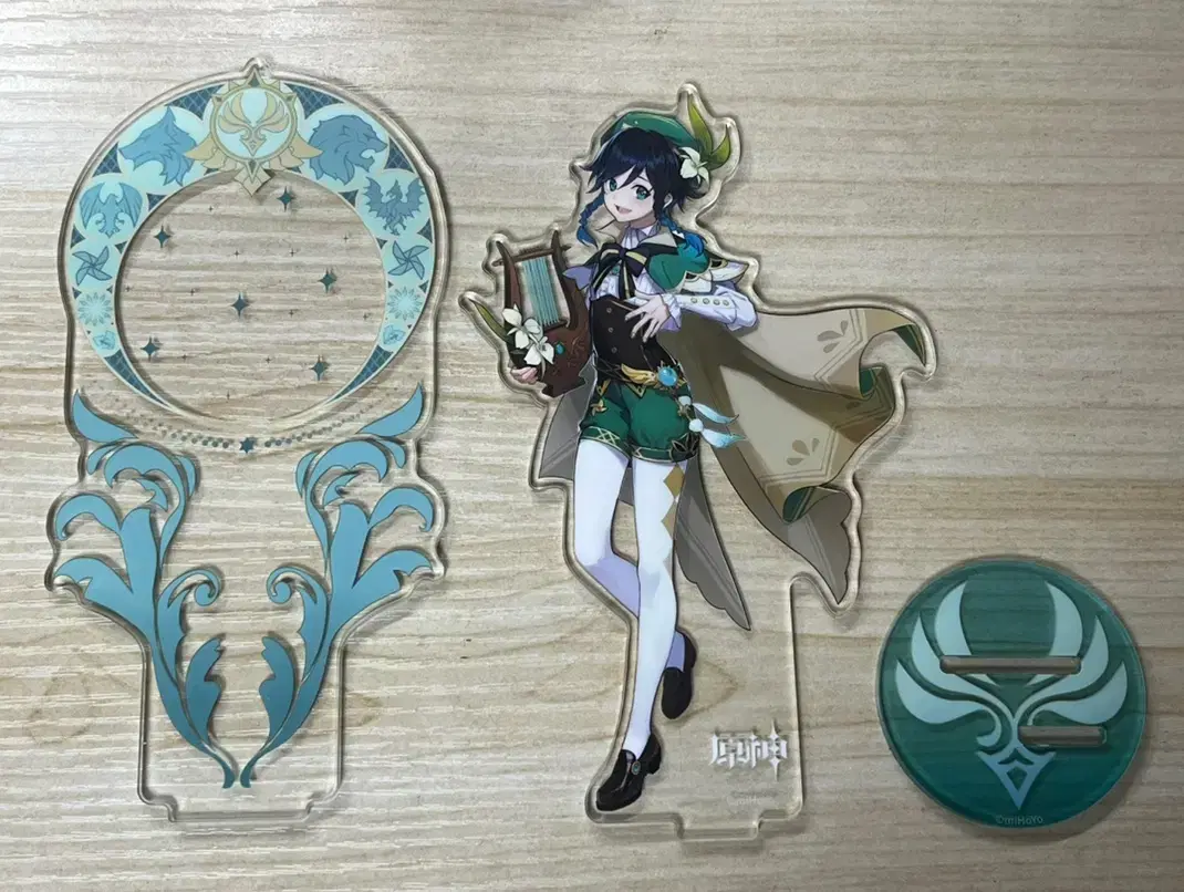 Genshin Impact Venti acrylic stand Canbadges in bulk