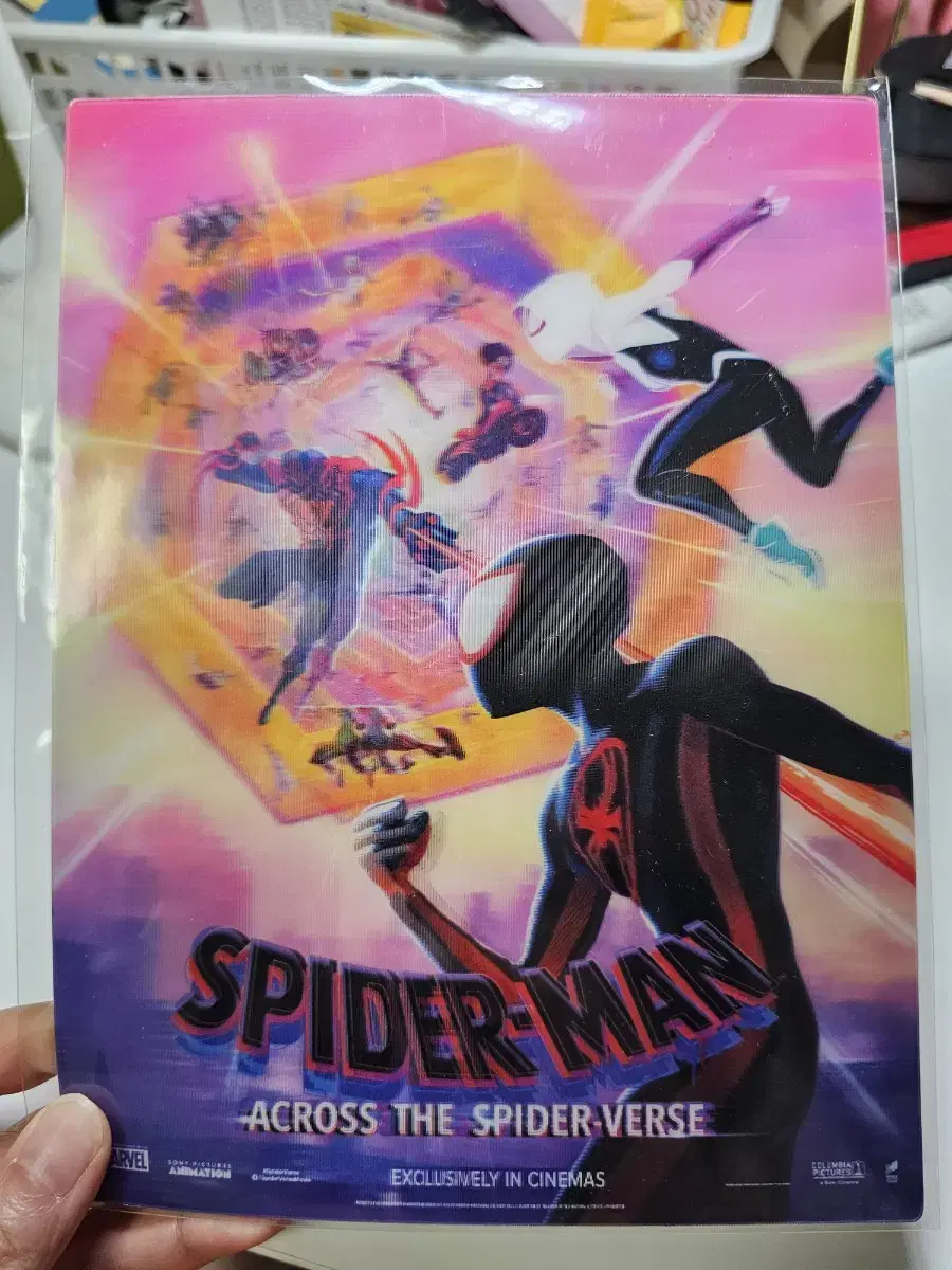 Across the Spider-Man Art Card