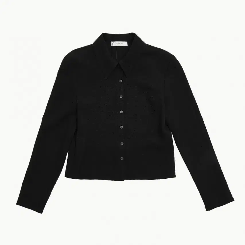 아모멘토 - WRINKLE SHIRTS (BLACK)