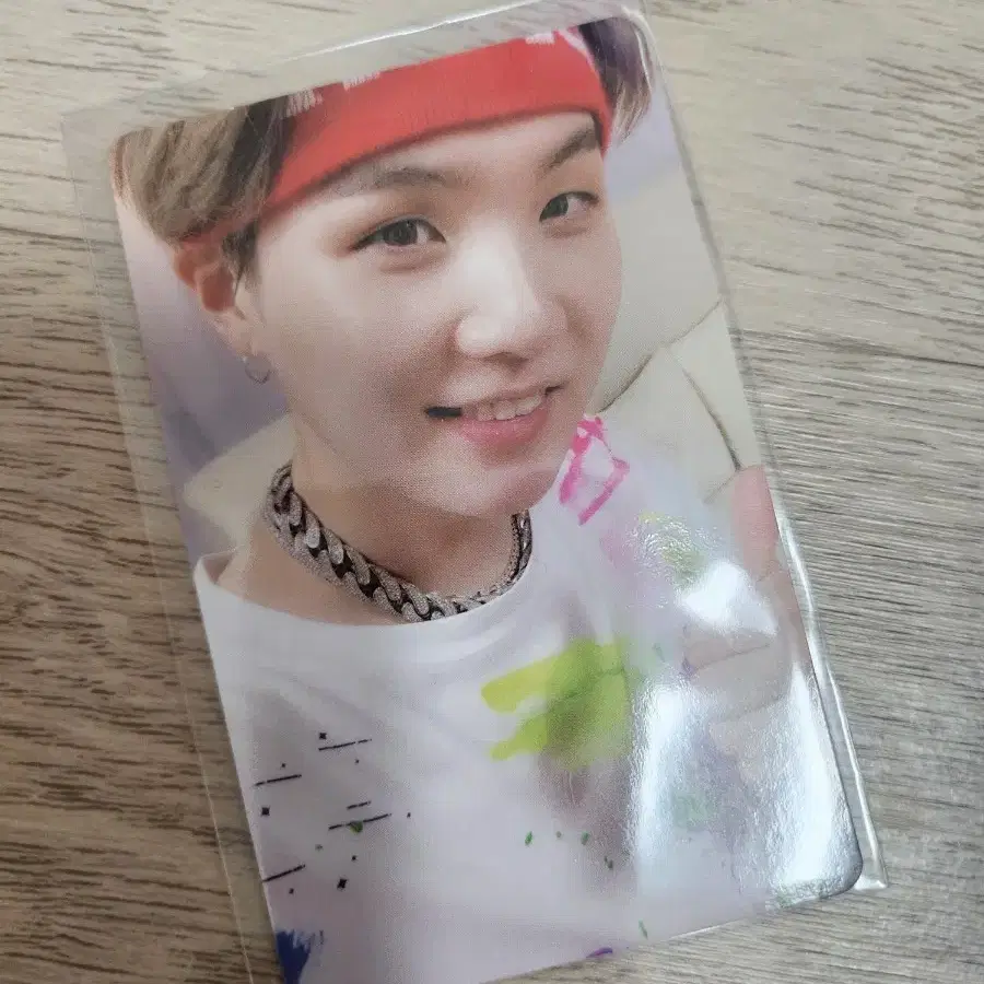 방탄 BTS 매직샵 윤기 포카 SUGA