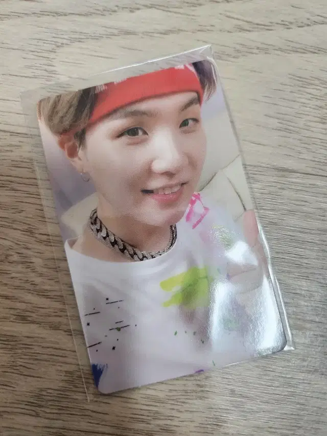 방탄 BTS 매직샵 윤기 포카 SUGA