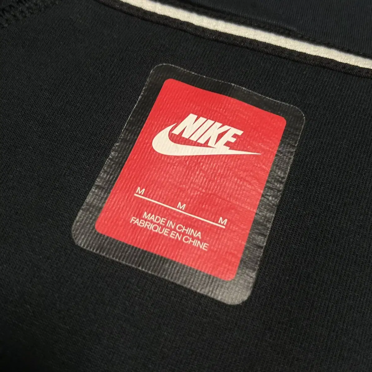 [ M ] Nike 나이키 테크팩 블랙 후드집업