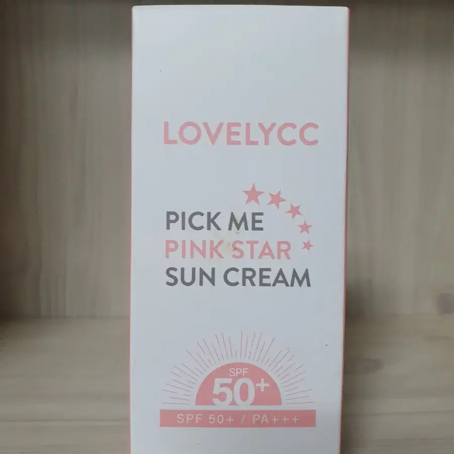 러블리씨씨 픽미 핑크스타 선 크림 50ml SPF50+