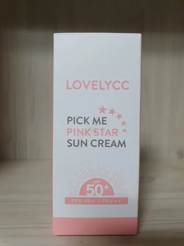 러블리씨씨 픽미 핑크스타 선 크림 50ml SPF50+