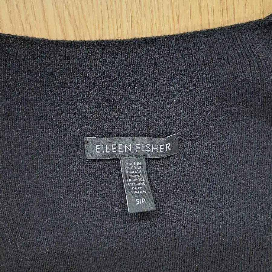 EILEEN FISHER(에일린피셔)니트원피스S/블랙