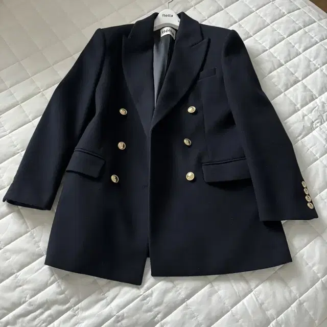 플레따 자켓 navy s사이즈