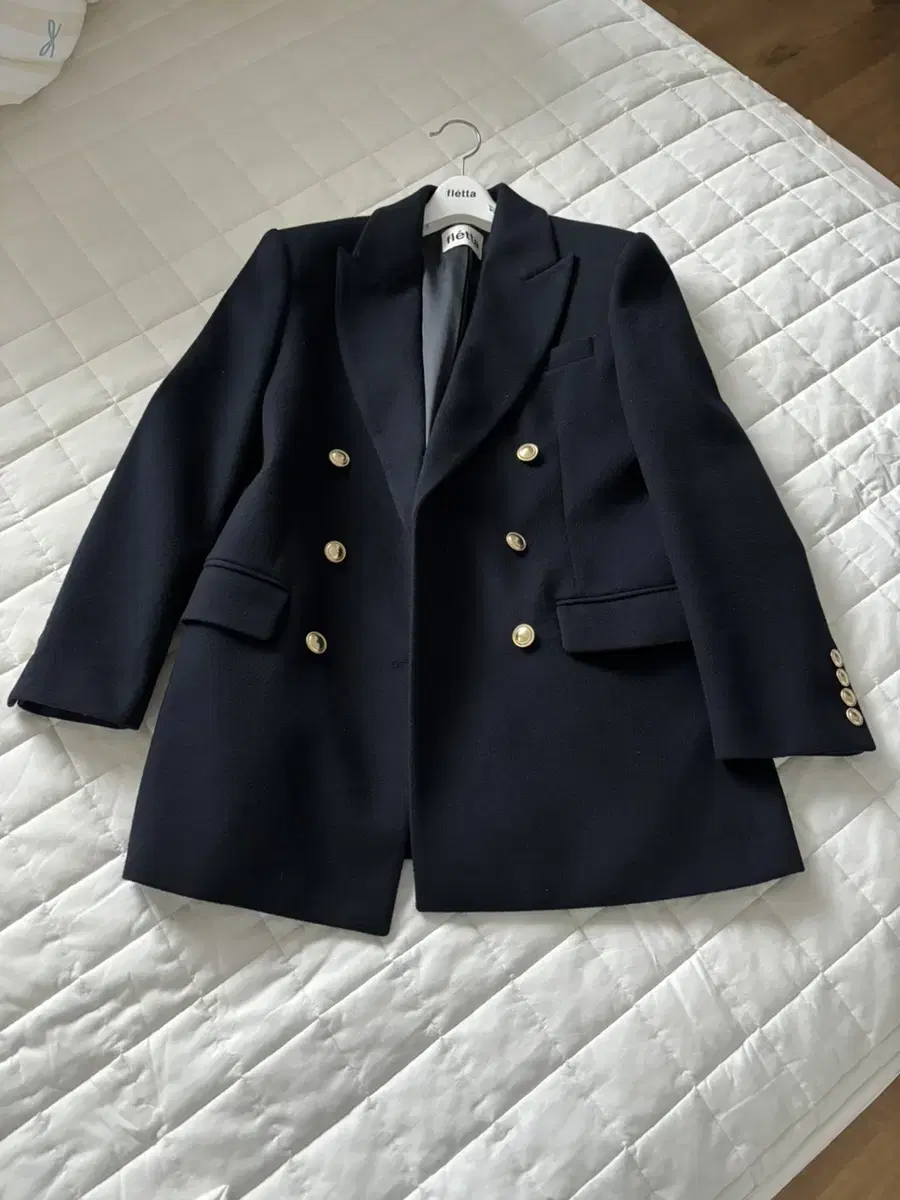 플레따 자켓 navy s사이즈