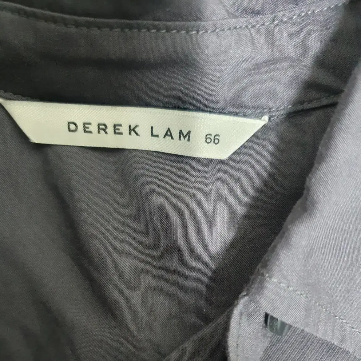 Derek Lam 데랙램데렉램 정품 모달레이온버튼원피스m66