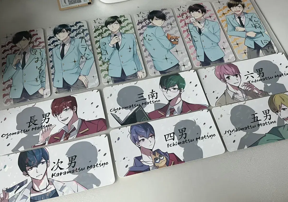 Serko Osomatsu-san Kard Deck sell wts