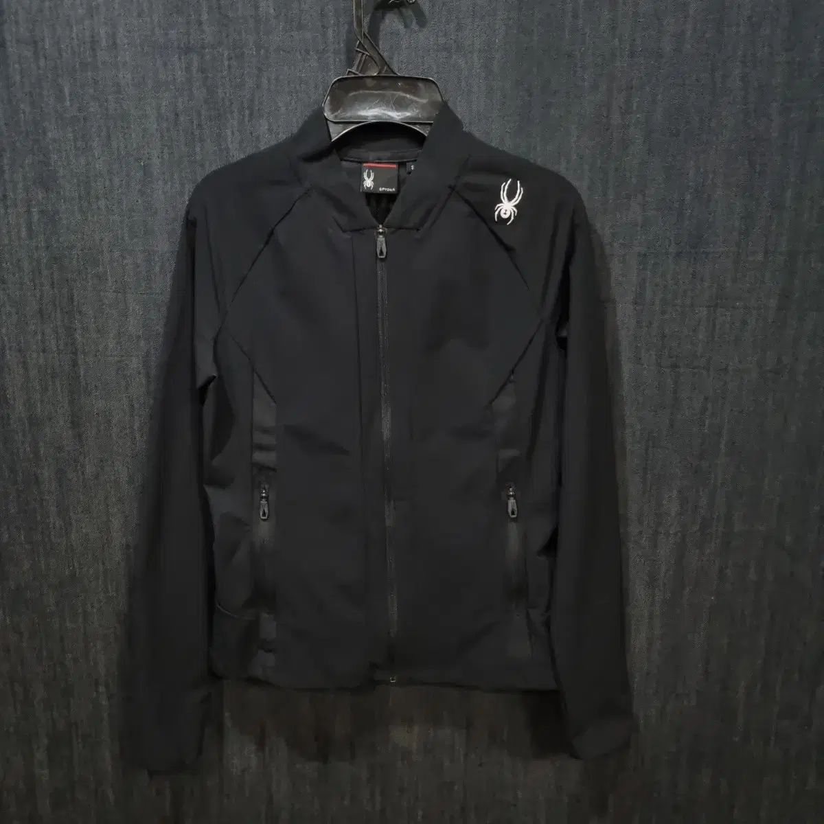 [Women 85,S] Spider zip-up jersey, jacket (good condition) 041509