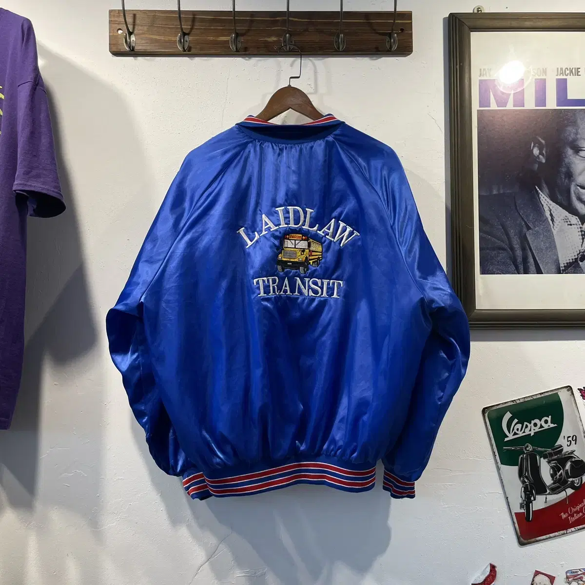 90s Vintage Satin Jacket 3XL