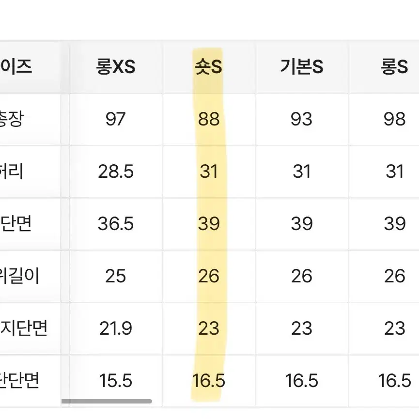 하이웨스트 슬림 팬츠 딥블랙(숏기장)