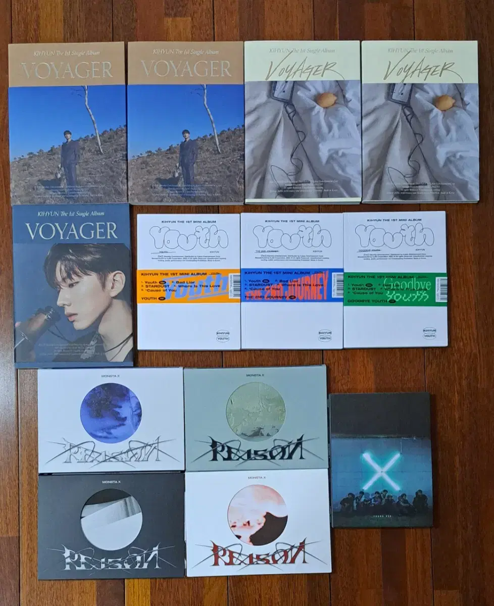 몬스터 엑스 기현 VOYAGER 앨범 CD+굿즈 일괄판매