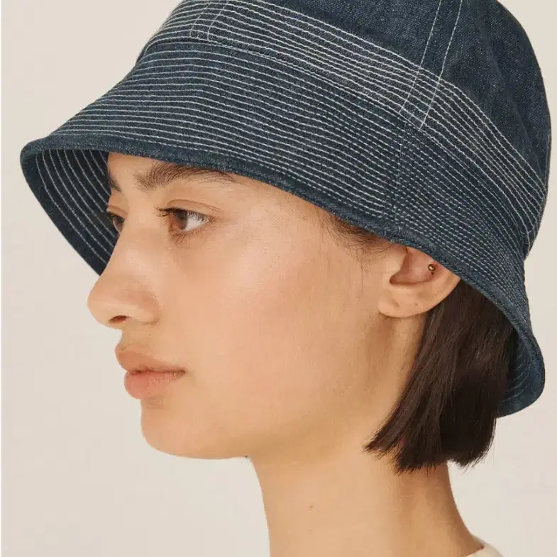 와이엠씨 Gilligan 길리간 stripe Hat Navy