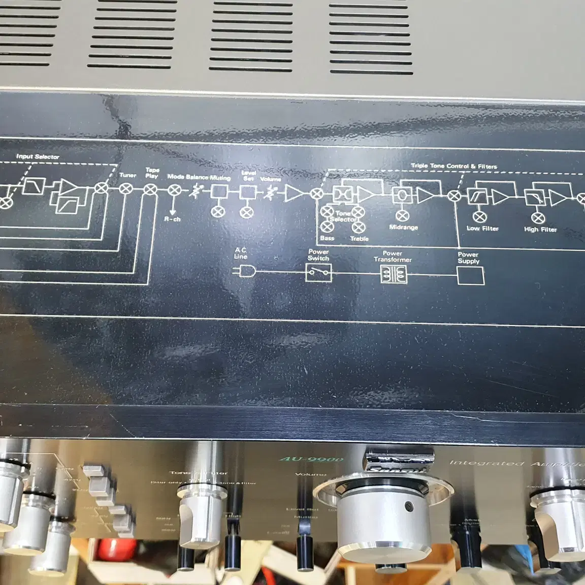 (명기) 산수이 AU-9900 인티앰프/특가판매