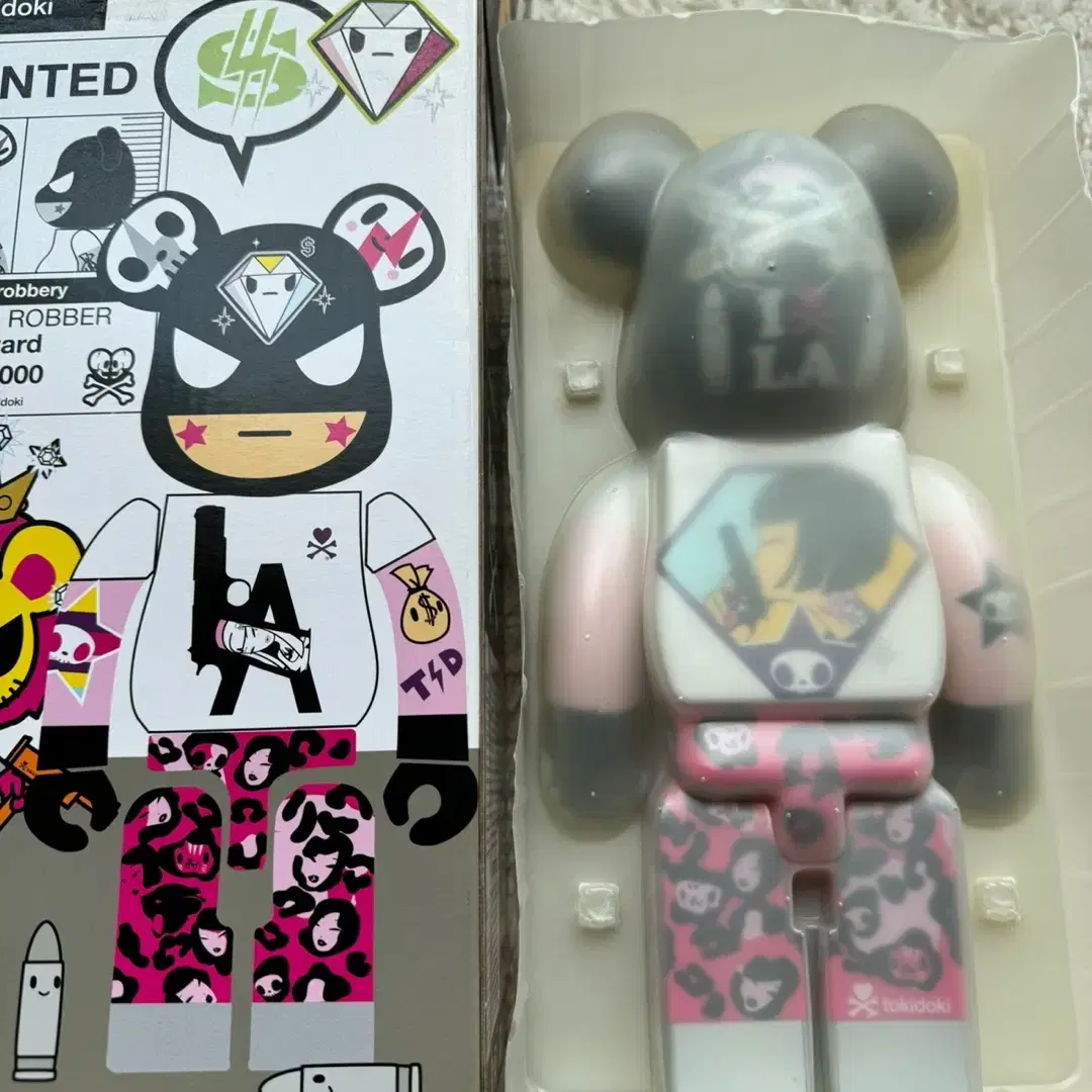 (정품) 베어브릭 bearbrick Tokidoki 2nd 400%