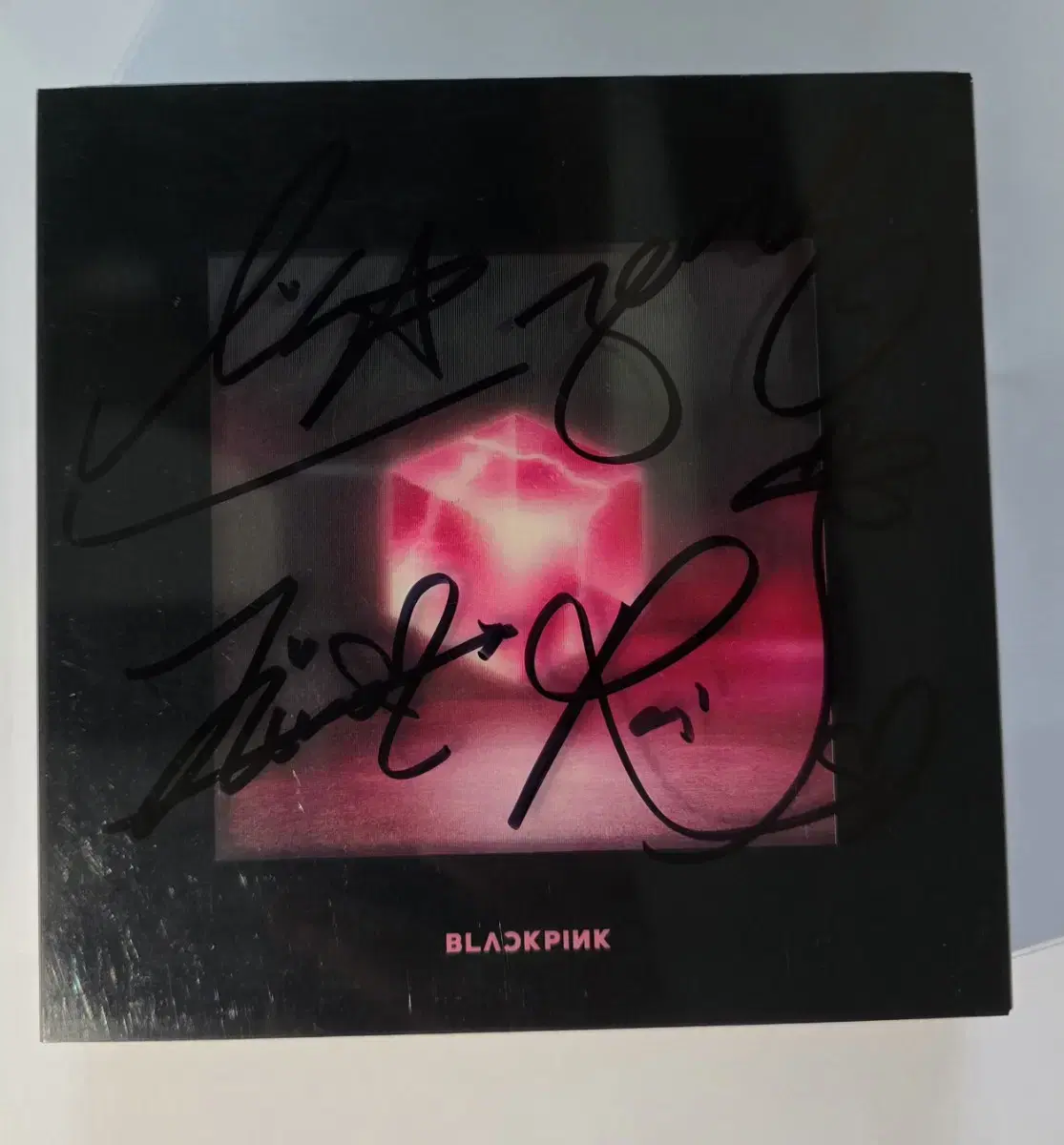 Black Pink autographed album (not for sale, photocard included!)