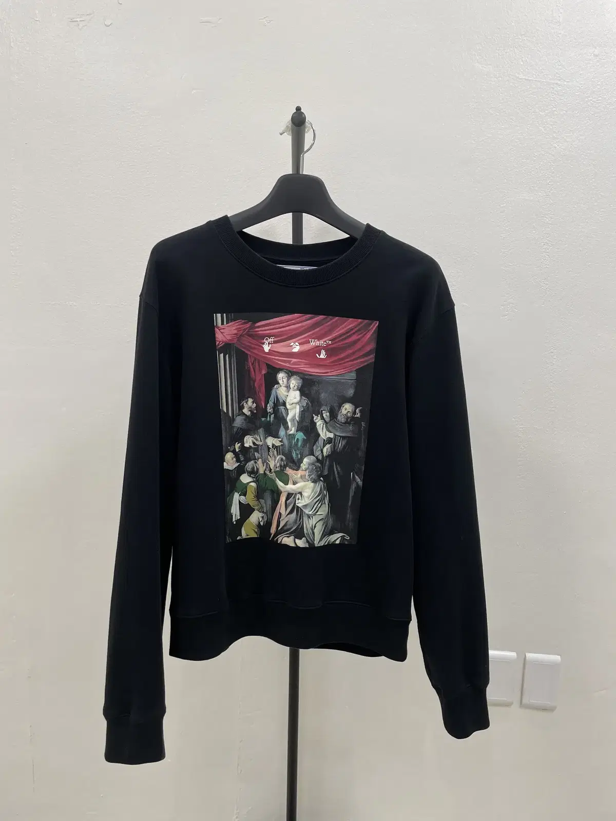 [Genuine] Off-White Caravaggio Black Top L