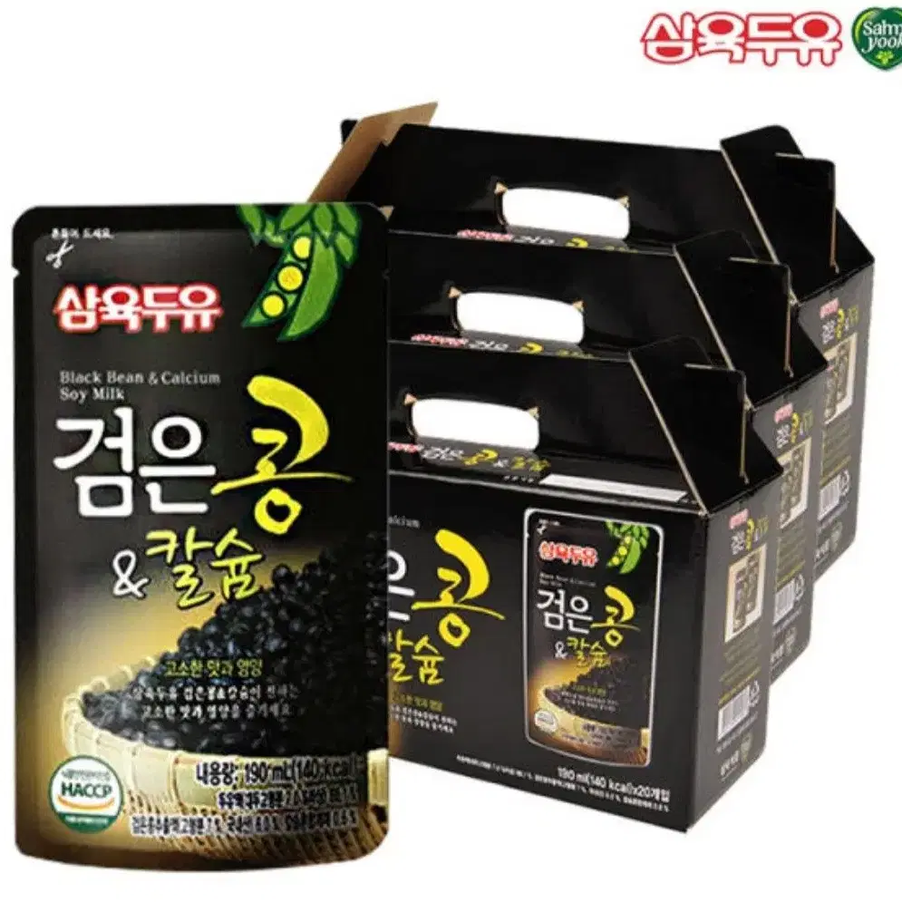 단하루선착순특가 삼육두유검은콩고칼슘두유190MLX60팩25900원