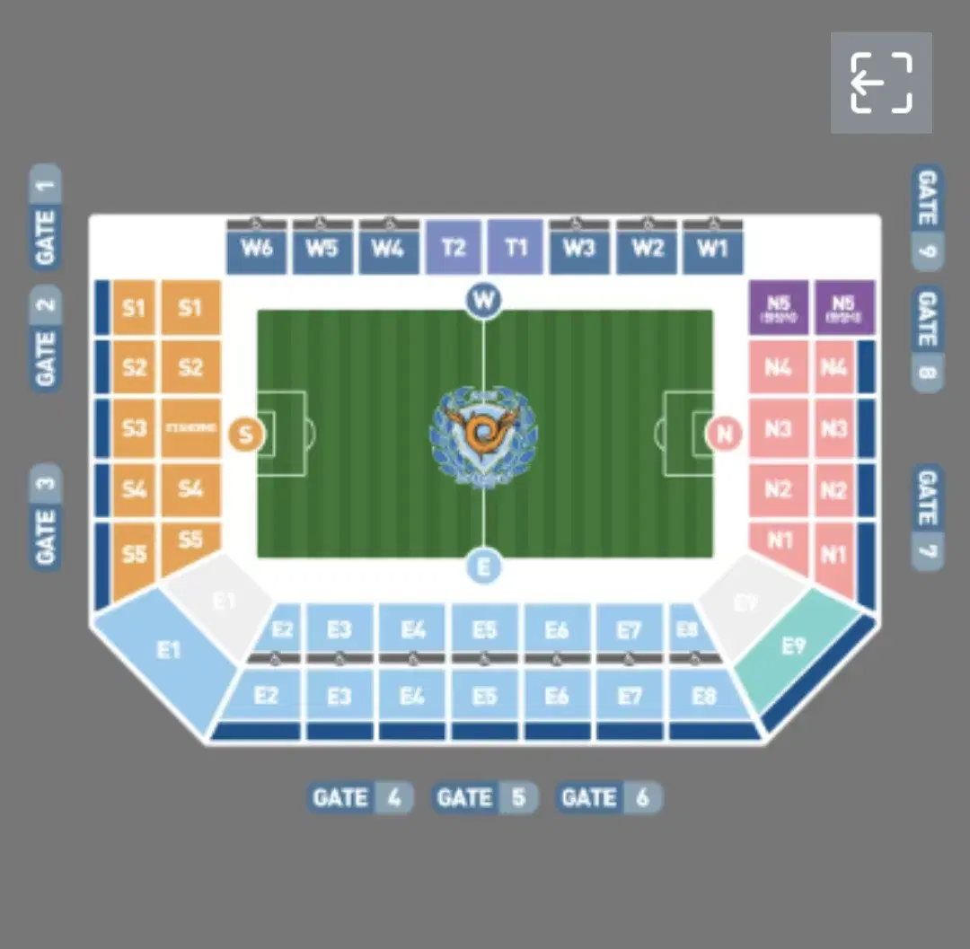 April 21 Daegu FC vs Daejeon W5 Zone 2 seats WTS