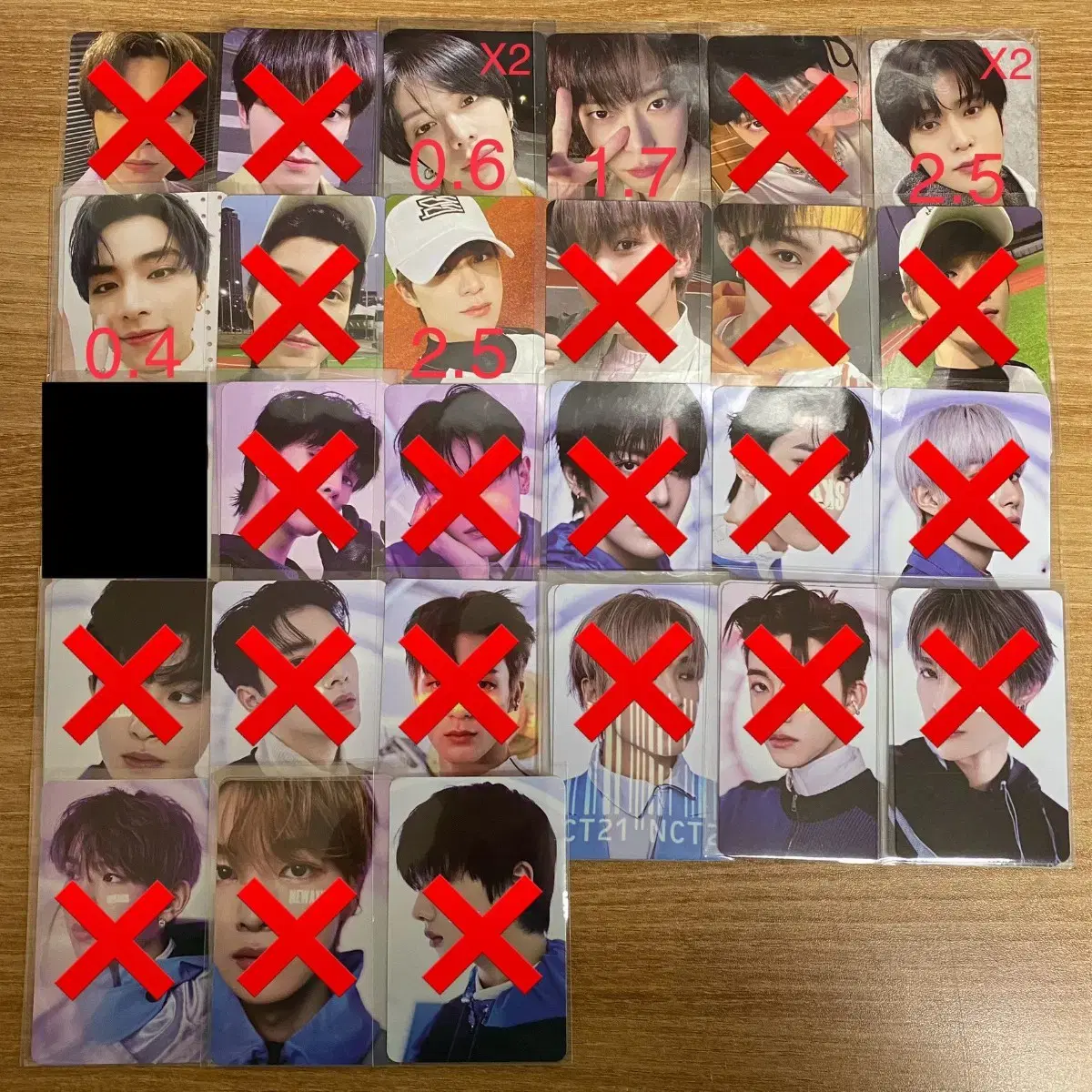 NCT 127 Dream Weight Universe ID Card, photocard Transfer