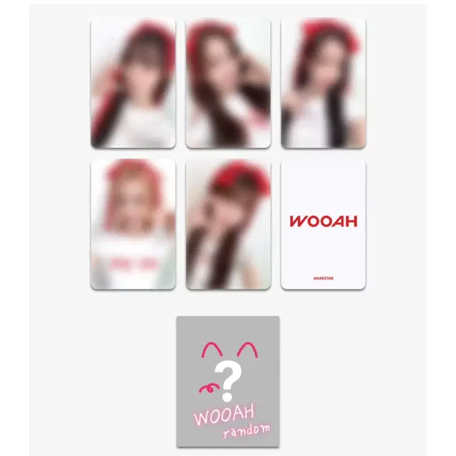 우아 포카 wooah makestar 양도