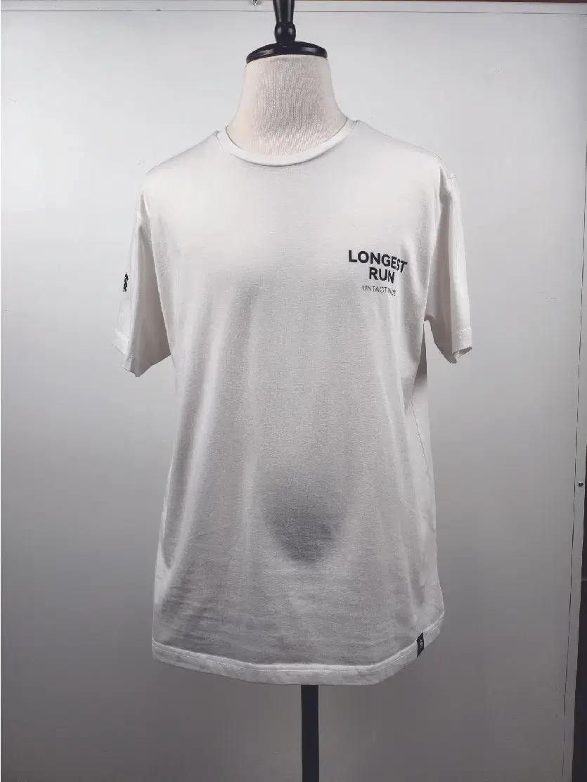 KOLON SPORT White Vahn Short Sleeve Tee