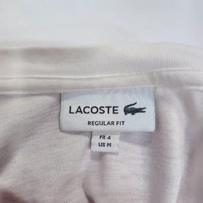 라코스테(LACOSTE) 3컬러 배색 반팔티