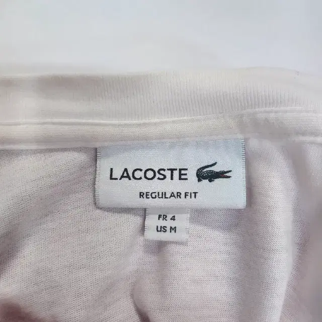 라코스테(LACOSTE) 3컬러 배색 반팔티