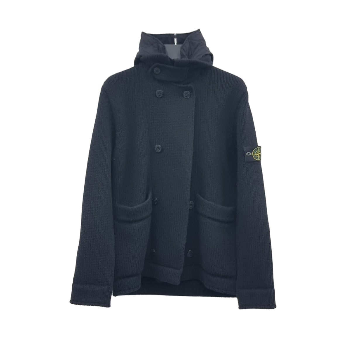 [XL] Stone Island Waffen Primaroft Wool Zip Jacket