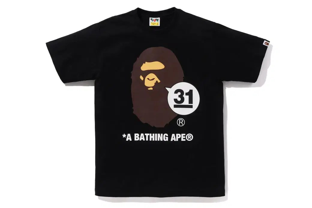 [Overseas] Vape A Vape 31st Anniversary Ape Head Short Sleeve T-Shirt 24SS