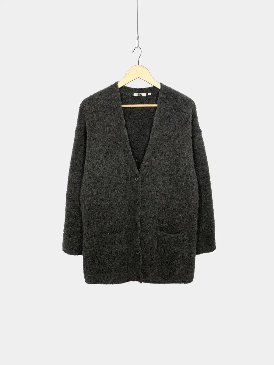 UNIQLO x L'Hermès UNIQLO U Alpaca Hairy Cardigan