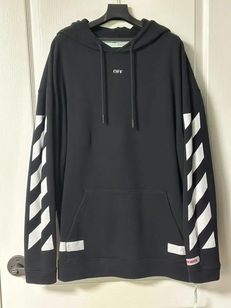 Off-White 17FW Diag Arrow Hoodie M