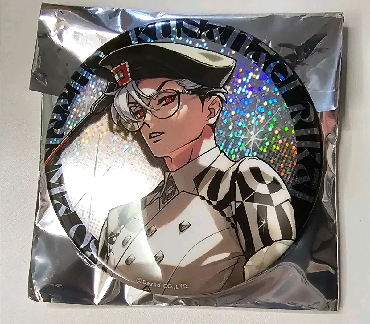 Charisma House Kusanagi Rikai 1st CB can badge sold