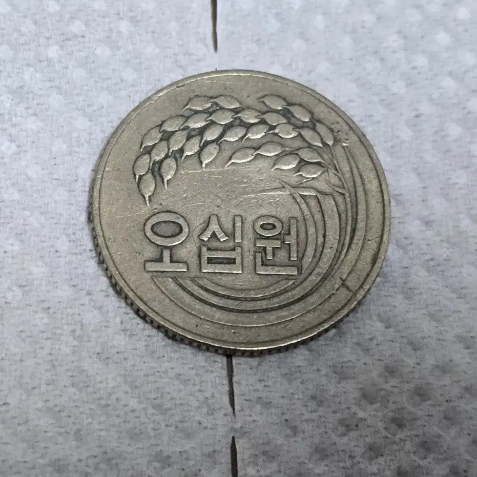 옛날 희귀동전50원