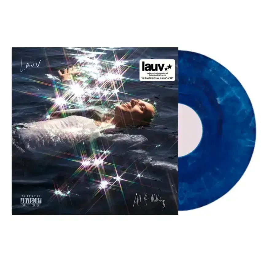 Lauv 라우브 All 4 Nothing 오션블루반 HMV 독점 LP