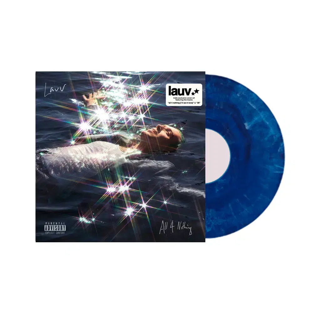 Lauv 라우브 All 4 Nothing 오션블루반 HMV 독점 LP