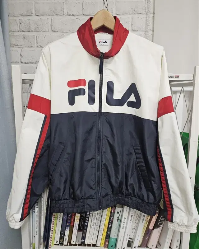 휠라 FILA 헤리티지 블로킹 자켓 점퍼 공용 (100) MH20