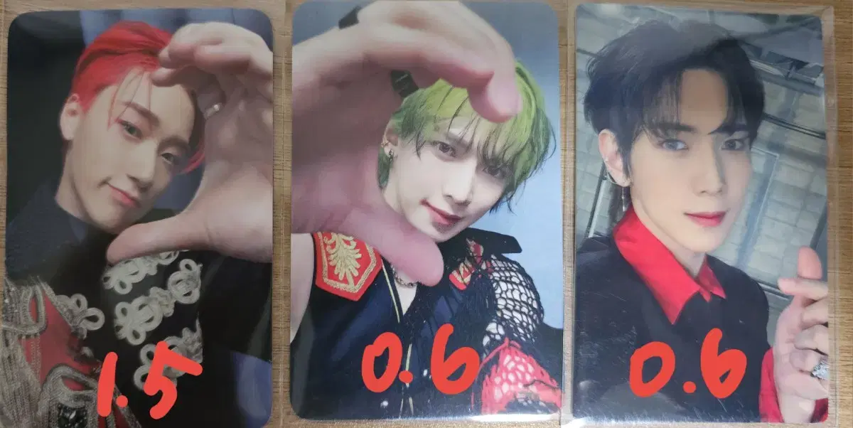 ateez crazyform not okay san/yeosang photocard wts