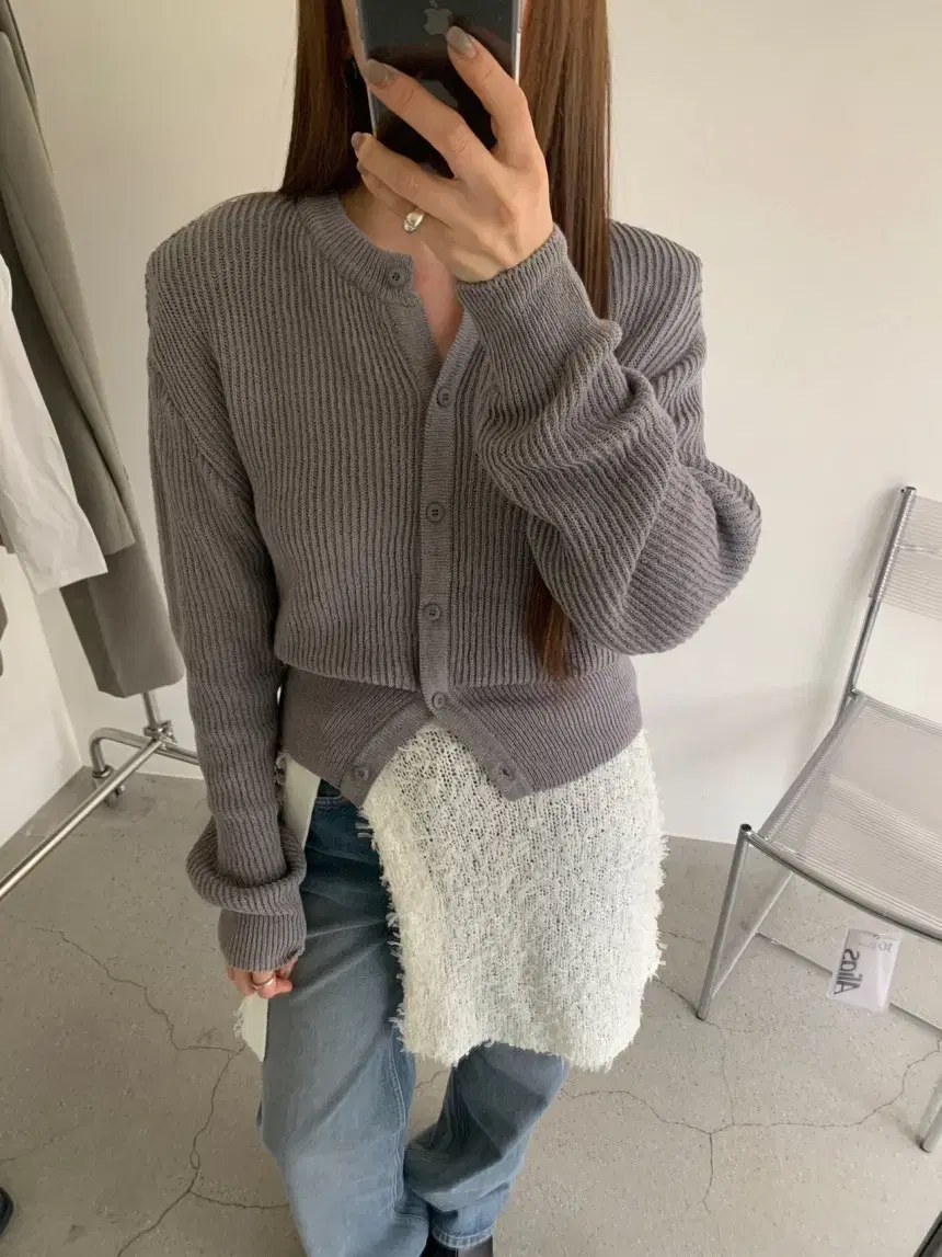 24ss moredance knit cardigan