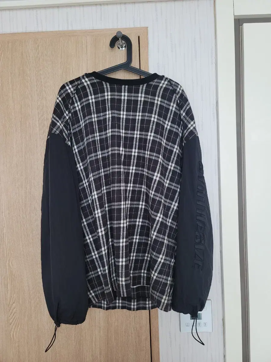 Junge check layered top