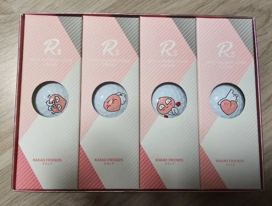 카카오 R3 프렌즈 3피스