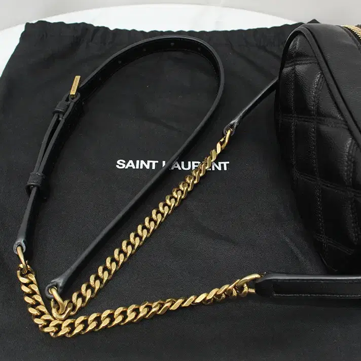 [중고명품다올]생로랑 YSL 까레 퀄팅 베니티 숄더&크로스백 649779