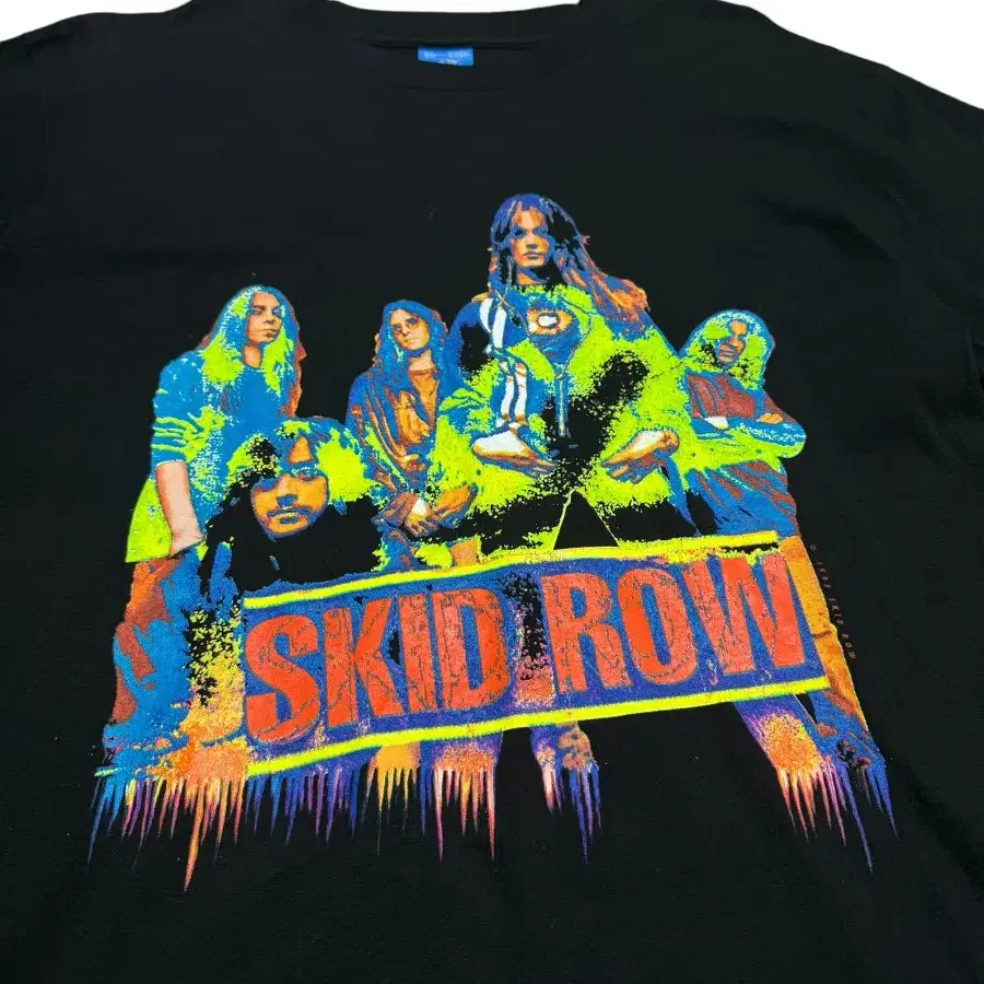 1995 스키드로우 투어 티셔츠 SKID ROW