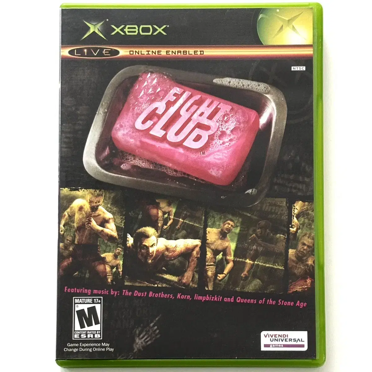 XBOX  FIGHT CLUB 엑스박스 구엑박 파이트 클럽 중고입니다.