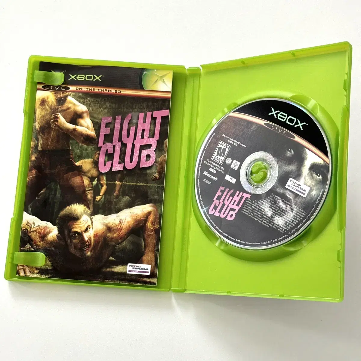 XBOX  FIGHT CLUB 엑스박스 구엑박 파이트 클럽 중고입니다.