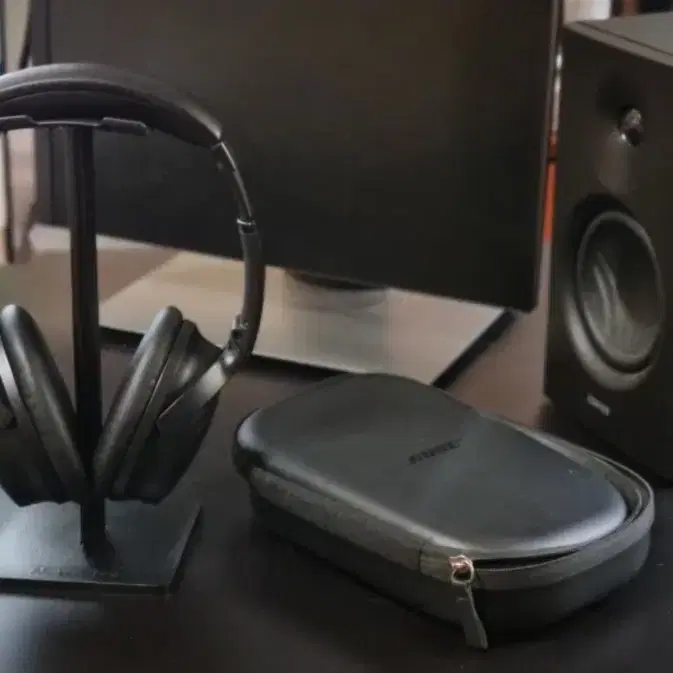 bose qc45 헤드폰 (이어패드 새로교체)