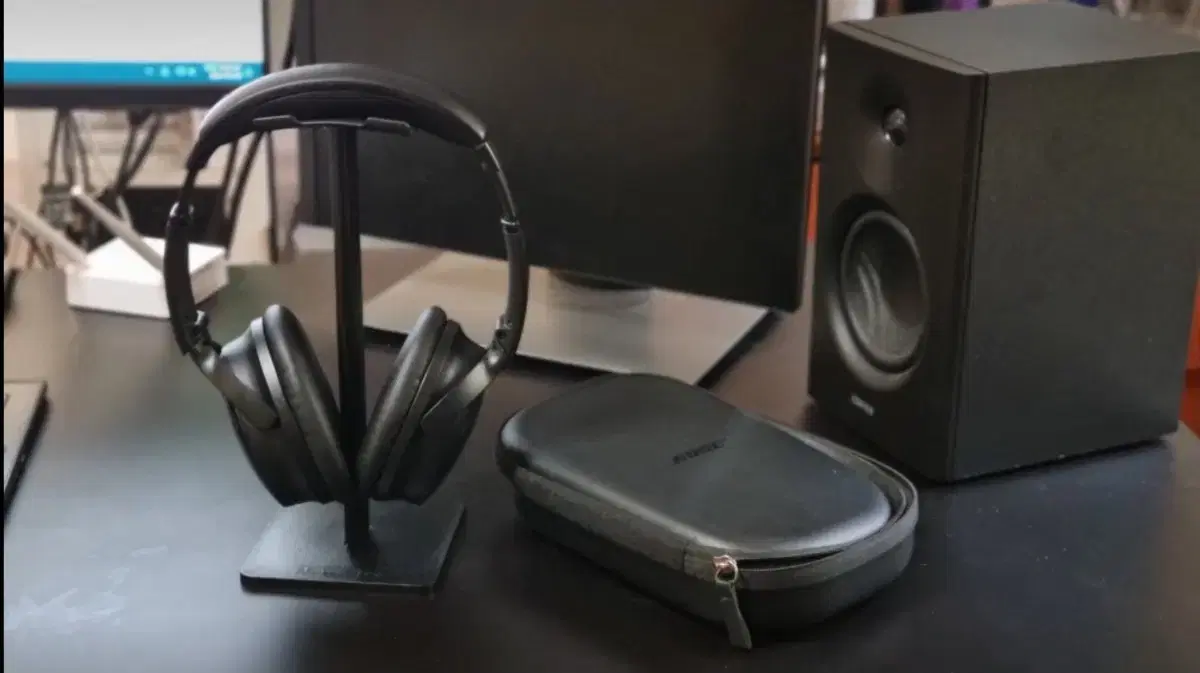 bose qc45 헤드폰 (이어패드 새로교체)